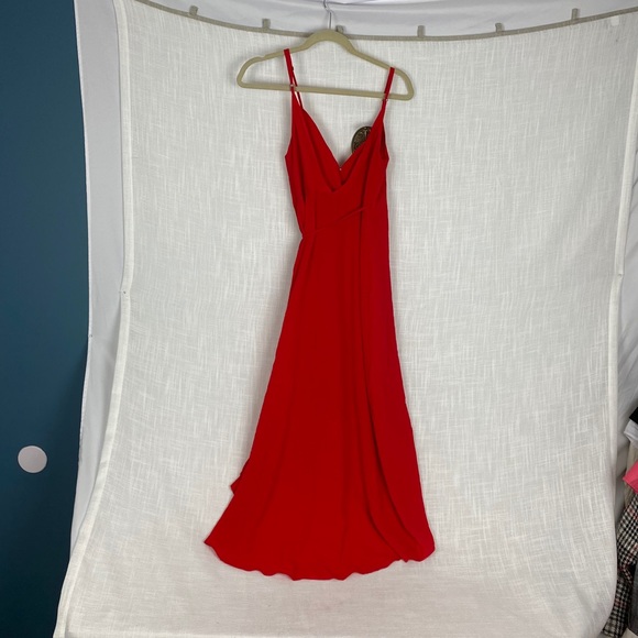 Show Me Your Mumu meghan red wrap dress small - Picture 8 of 10
